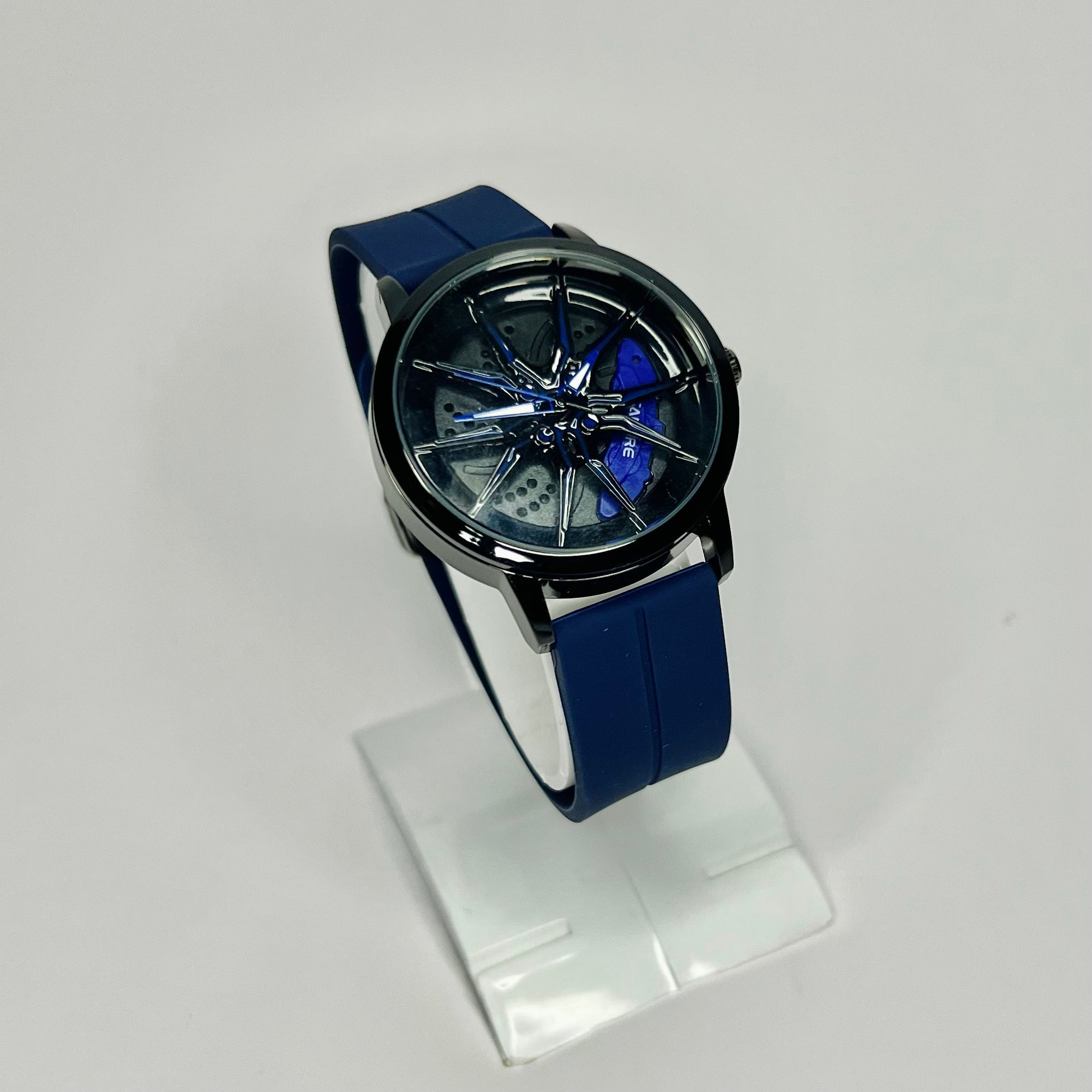 Spinning Car Wheel Blue | 40mm | Strap