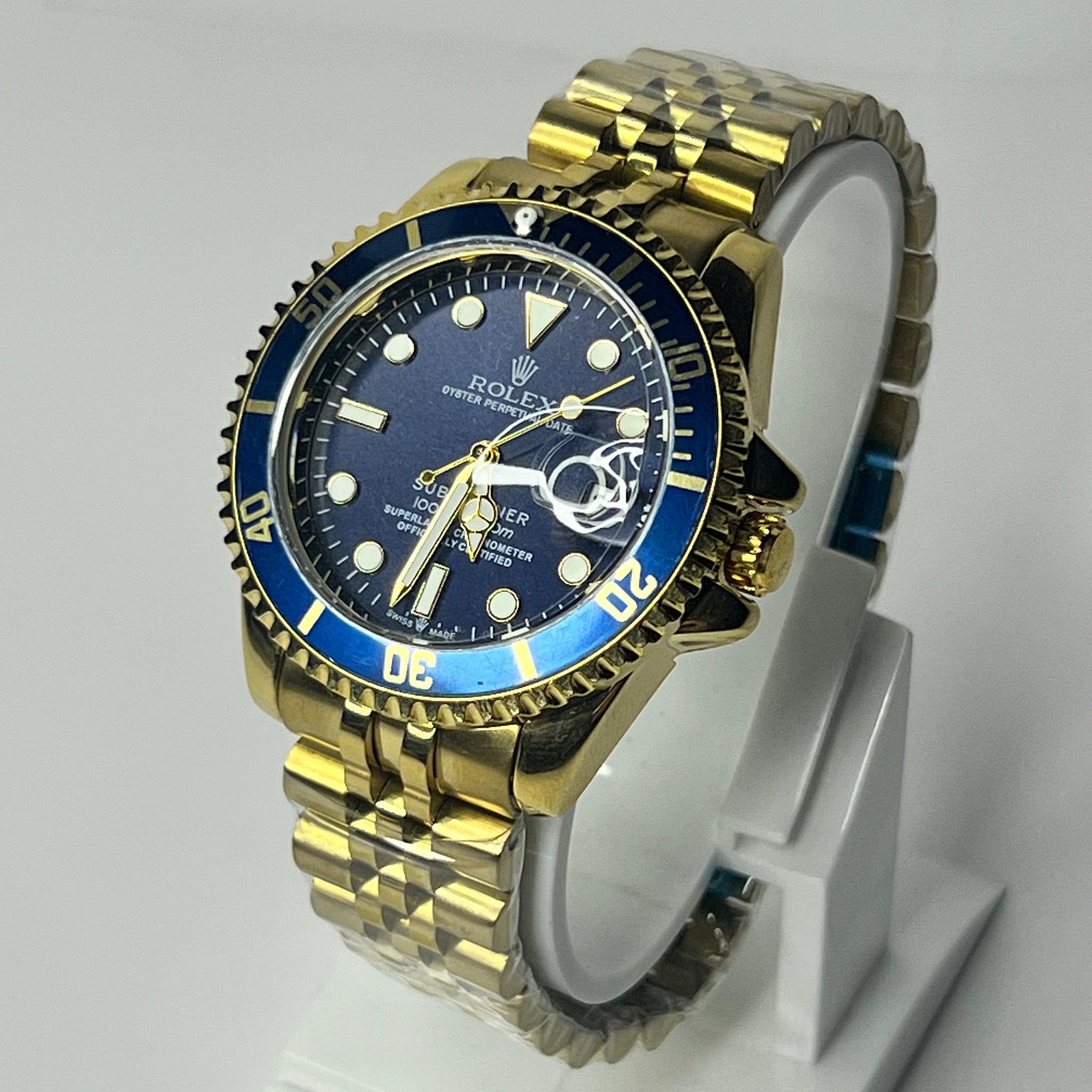 RLX GMT MASTER GOLDEN | BLUE BEZEL