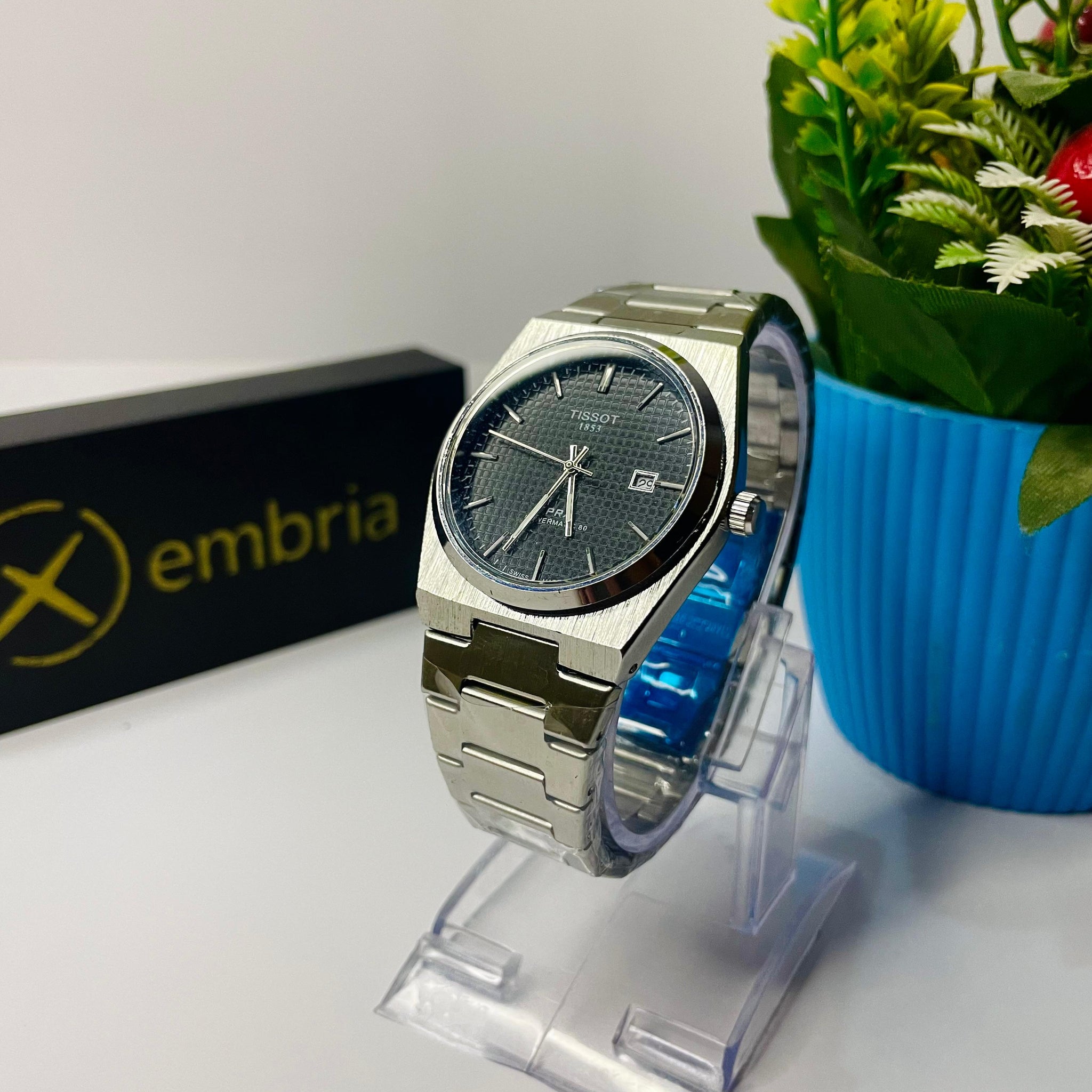 Tissot Watch PRX with Black Dial