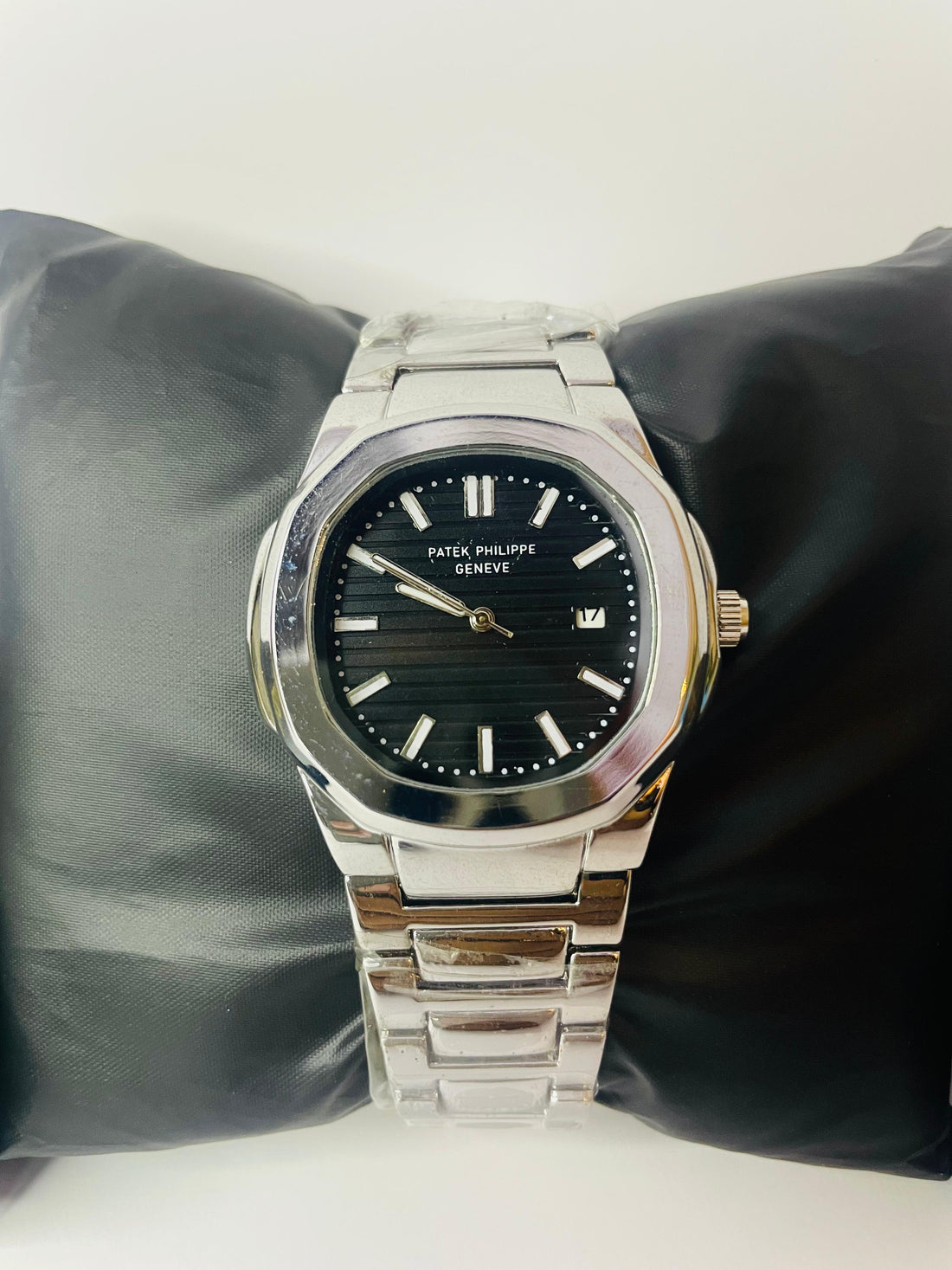 Patik Philippe with Black Dial