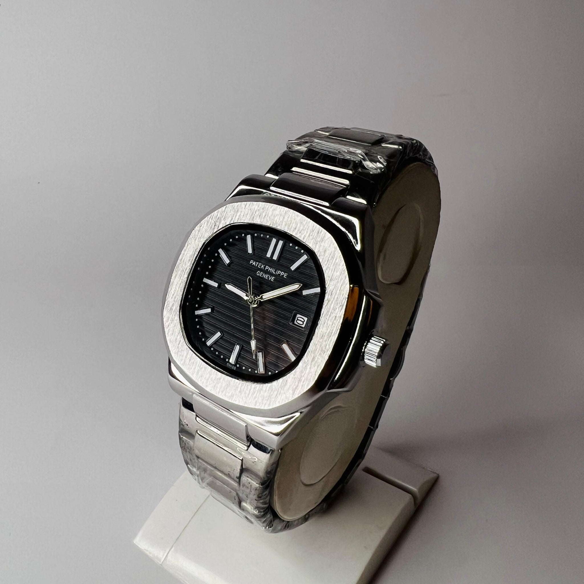 Patik Philippe with Black Dial